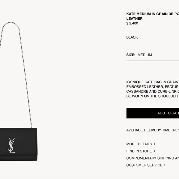 YSL bag - Picture 3 of 5